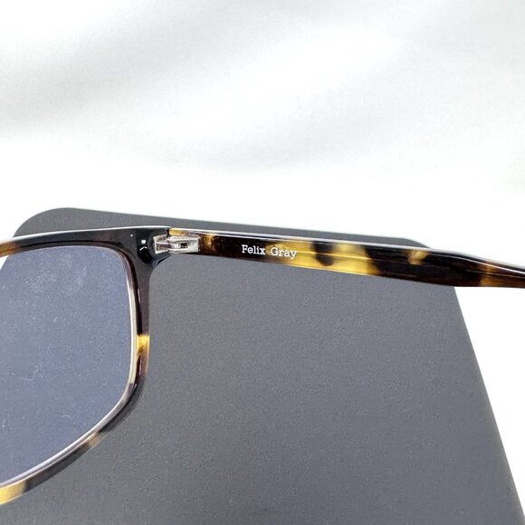 Felix Gray Eyeglasses Nash C5 Designer Frames Only Brown 49-17-140 - Picture 5 of 11